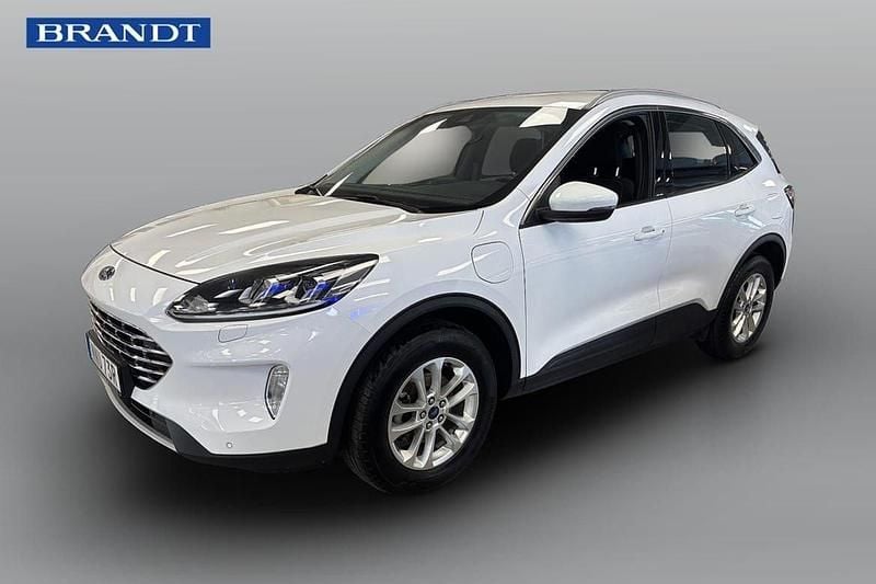 Vit Begagnad 2022 Ford Kuga Titanium SUV | 249 900 kr (Bra pris) - Bild 1/4