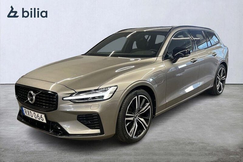 Grå Begagnad 2022 Volvo V60 R-Design Kombi | 439 000 kr (Bra pris) - Bild 1/3