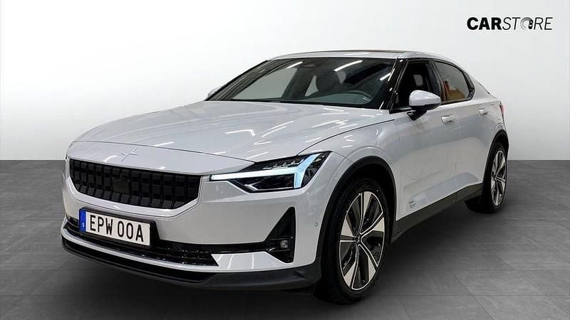 Silver Begagnad 2023 Polestar 2 Long Range Single Motor Halvkombi | 314 900 kr (Marknadspris) - Bild 1/4