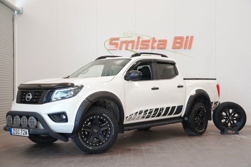 Vit Begagnad 2021 Nissan Navara N-Guard Pickup | 338 900 kr (Bra pris) - Bild 1/4