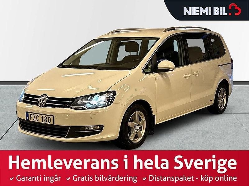 Begagnad VW Sharan GT 184 HK (135 kW) 2016 Vit Minibuss