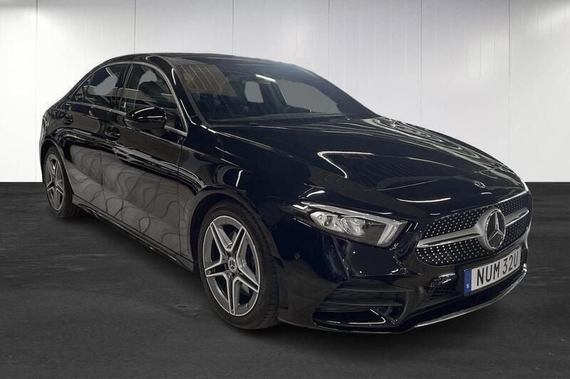 Begagnad Mercedes A220 AMG 191 HK (140 kW) 2020 Svart Sedan