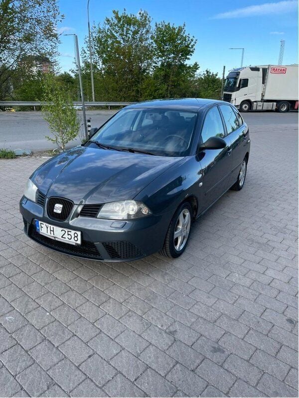 Grå Begagnad 2008 Seat Ibiza Halvkombi | 20 000 kr (Bra pris) - Bild 1/4