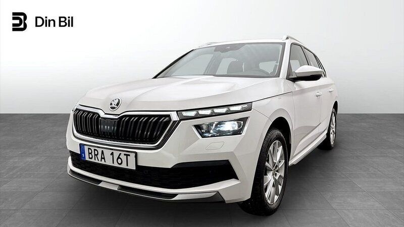 Vit Begagnad 2023 Skoda Kamiq Style SUV | 241 900 kr (Marknadspris) - Bild 1/4