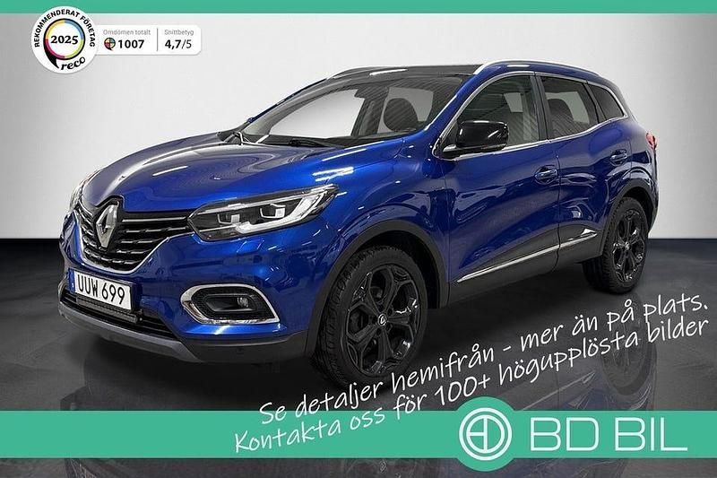 Blåmetallic Begagnad 2018 Renault Kadjar Black Edition SUV | 174 900 kr - Bild 1/3