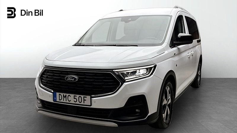 Vit Begagnad 2022 Ford Tourneo Connect Minibuss | 329 900 kr - Bild 1/4