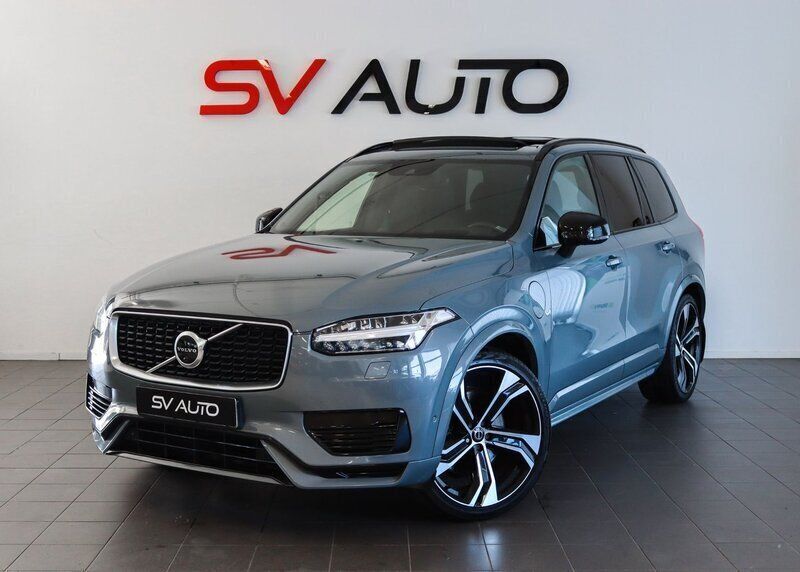 Grå Begagnad 2019 Volvo XC90 R-Design SUV | 549 900 kr (Dyr) - Bild 1/4