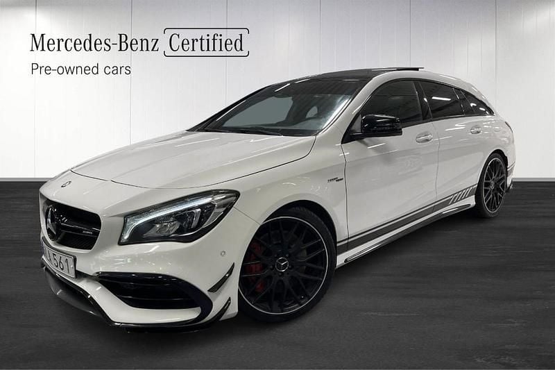 Begagnad 2017 Mercedes CLA45 AMG Shooting Brake AMG Kombi | 349 900 kr (Marknadspris) - Bild 1/4