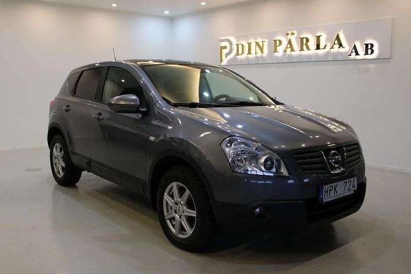 Blå Begagnad 2009 Nissan Qashqai SUV | 79 900 kr (Lite dyr) - Bild 1/4