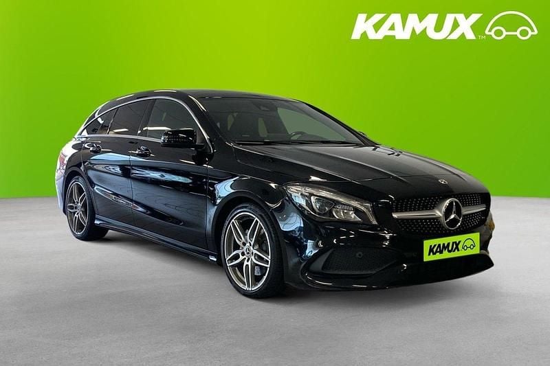 Svart Begagnad 2017 Mercedes CLA250 Sedan | 239 800 kr (Marknadspris) - Bild 1/3