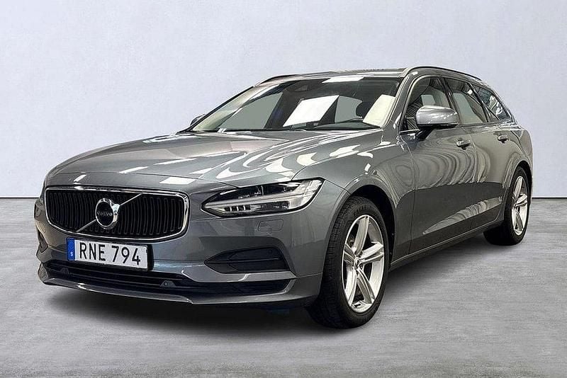 Grå Begagnad 2018 Volvo V90 Business Edition Kombi | 219 900 kr (Lite dyr) - Bild 1/4
