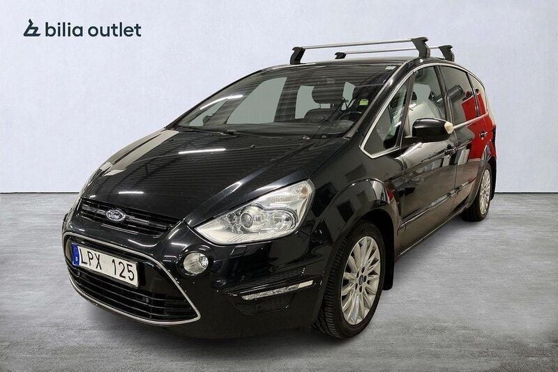 Svart Begagnad 2011 Ford S-MAX Business Edition Minibuss | 70 000 kr (Superpris) - Bild 1/4