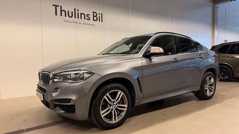 Begagnad BMW X6 M50 M Sport 381 HK (280 kW) 2014 Grå SUV