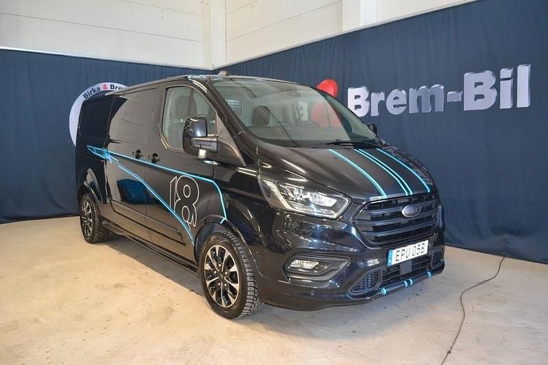 Svart Begagnad 2019 Ford Transit Custom Sport Van | 275 000 kr (Lite dyr) - Bild 1/4