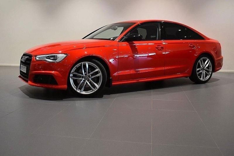 Röd Begagnad 2017 Audi A6 S-Line Sedan | 229 900 kr (Marknadspris) - Bild 1/4