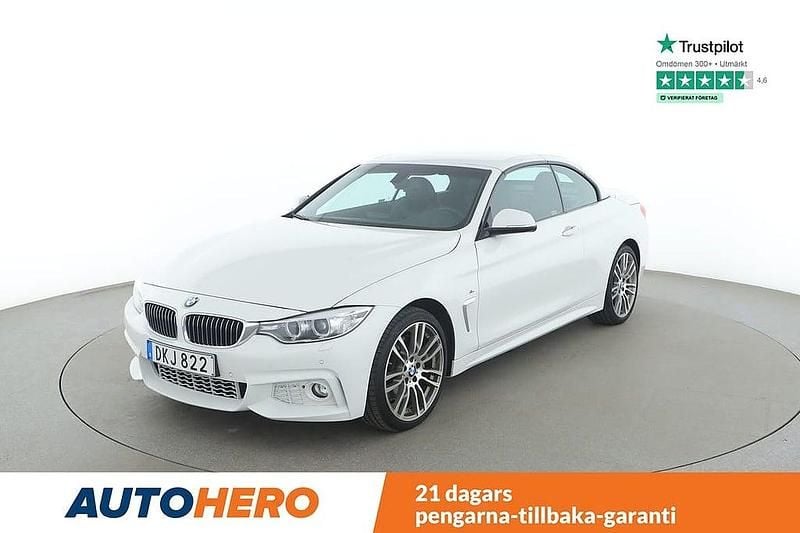 Vit Begagnad 2015 BMW 435 M Sport Cab | 293 000 kr (Bra pris) - Bild 1/4