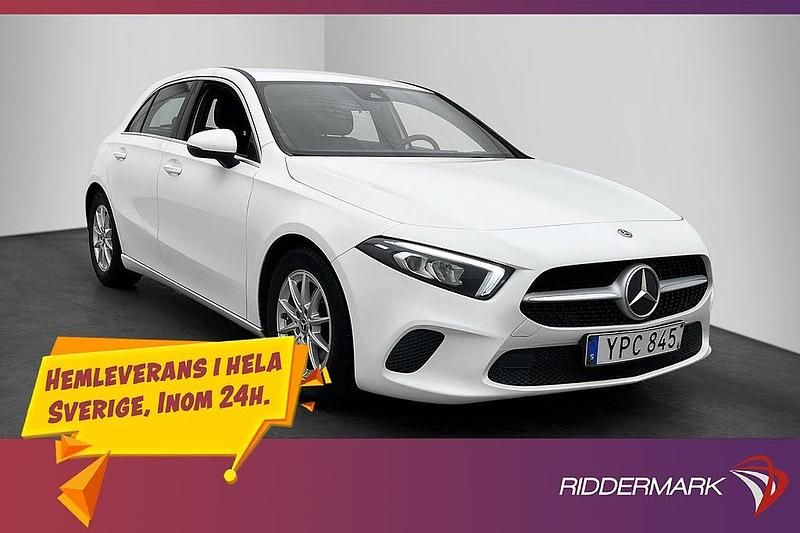 Vit Begagnad 2019 Mercedes A200 | 214 900 kr (Marknadspris) - Bild 1/3