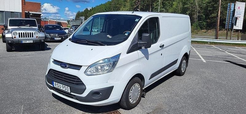 Vit Begagnad 2015 Ford Transit Custom Van | 67 900 kr (Marknadspris) - Bild 1/4