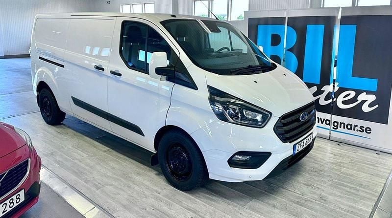Vit Begagnad 2018 Ford Transit Custom Van | 169 000 kr (Marknadspris) - Bild 1/1