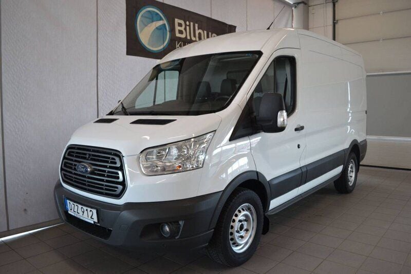 Vit Begagnad 2018 Ford Transit Van | 261 250 kr (Dyr) - Bild 1/4