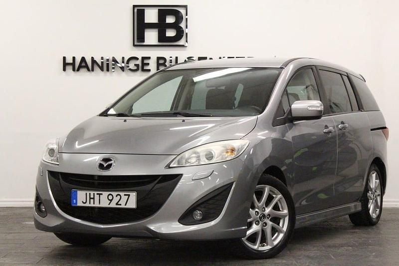 Grå Begagnad 2015 Mazda 5 Inclusive Minibuss | 99 999 kr - Bild 1/4