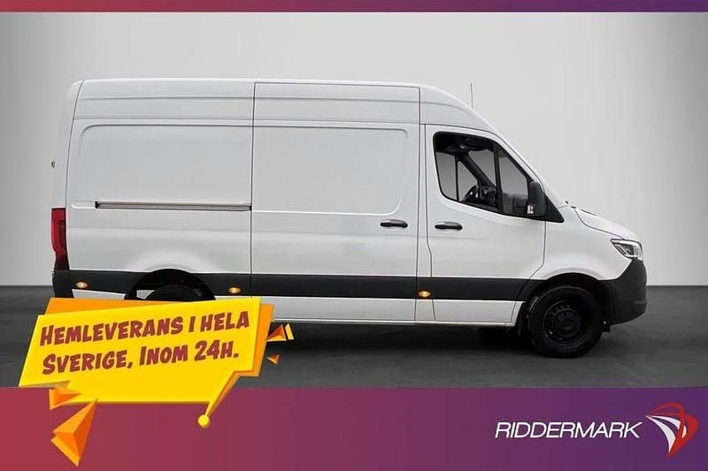 Vit Begagnad 2024 Mercedes Sprinter Van | 469 800 kr (Bra pris) - Bild 1/3