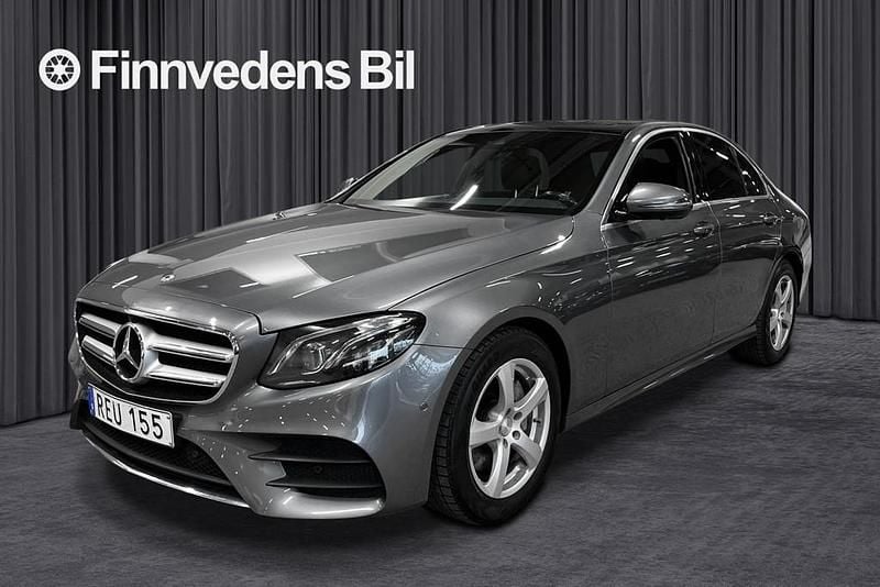Begagnad Mercedes E220 194 HK (142 kW) 2017 Grå Sedan