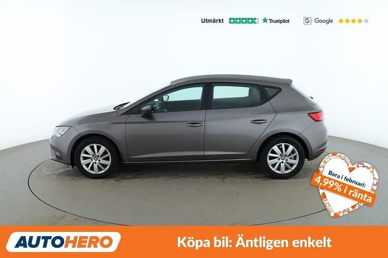 Begagnad Seat Leon Style 112 HK (82 kW) 2015 Grå Halvkombi