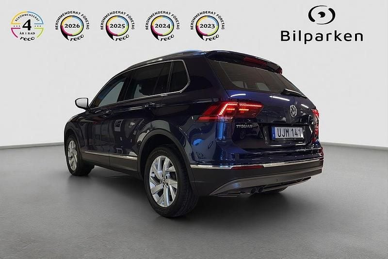 Begagnad VW Tiguan GT 190 HK (139 kW) 2017 Blå SUV