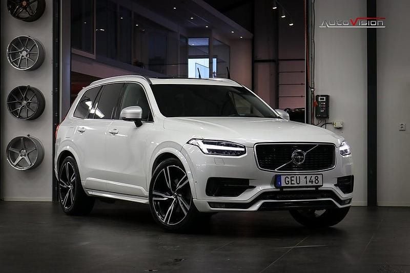 Begagnad Volvo XC90 R-Design 224 HK (164 kW) 2015 Vit SUV