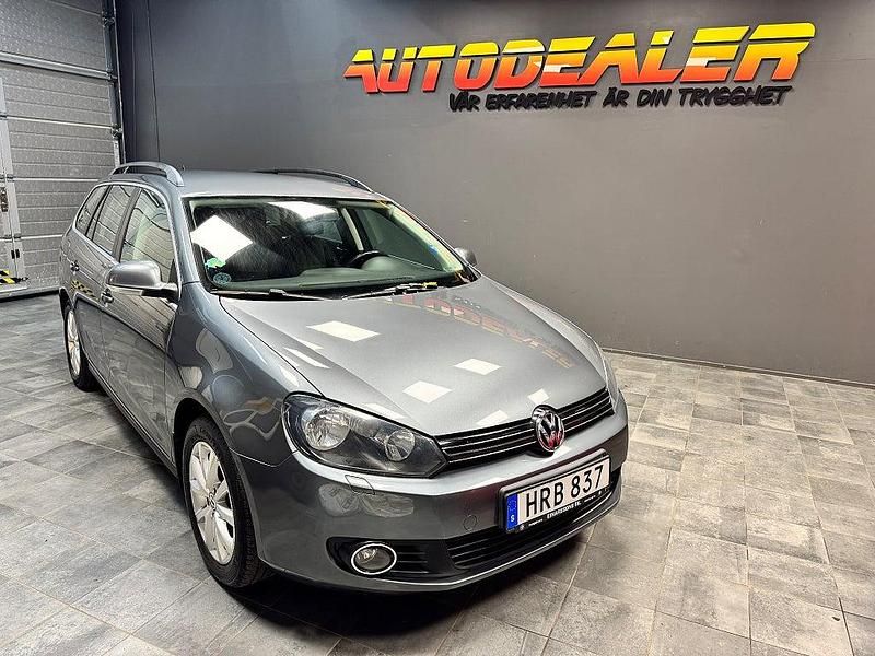 Mörkgrå Begagnad 2010 VW Golf VI Kombi | 34 900 kr (Marknadspris) - Bild 1/4