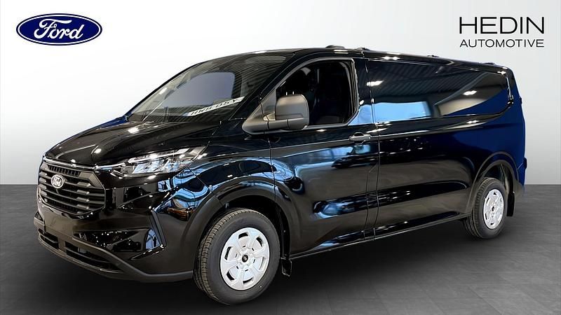 Svart Ny 2026 Ford Transit Custom Pickup | 593 200 kr - Bild 1/4