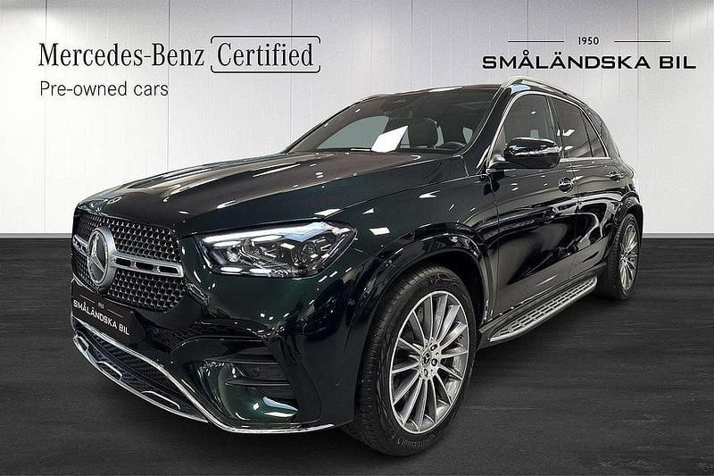 Grön Begagnad 2024 Mercedes GLE350 AMG line SUV | 999 000 kr - Bild 1/4