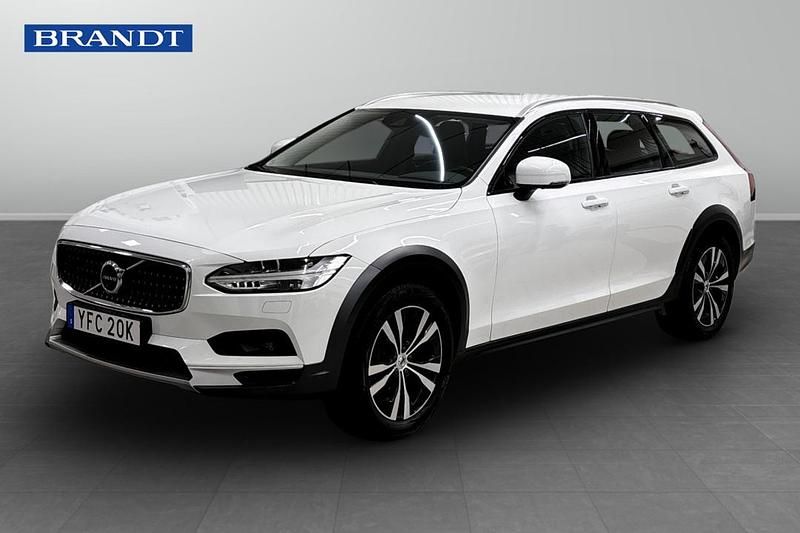 Vit Begagnad 2021 Volvo V90 CC Kombi | 379 900 kr (Marknadspris) - Bild 1/4