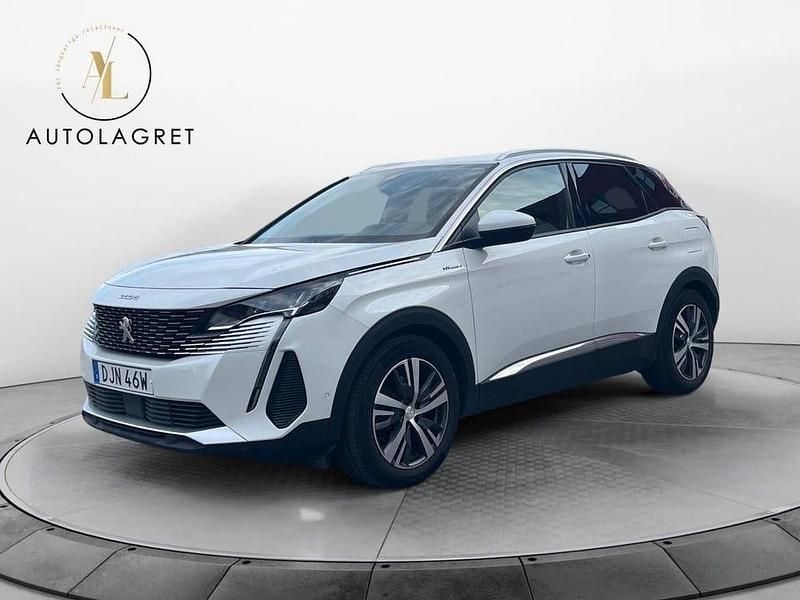 Vit Begagnad 2021 Peugeot 3008 Allure SUV | 249 000 kr (Marknadspris) - Bild 1/4