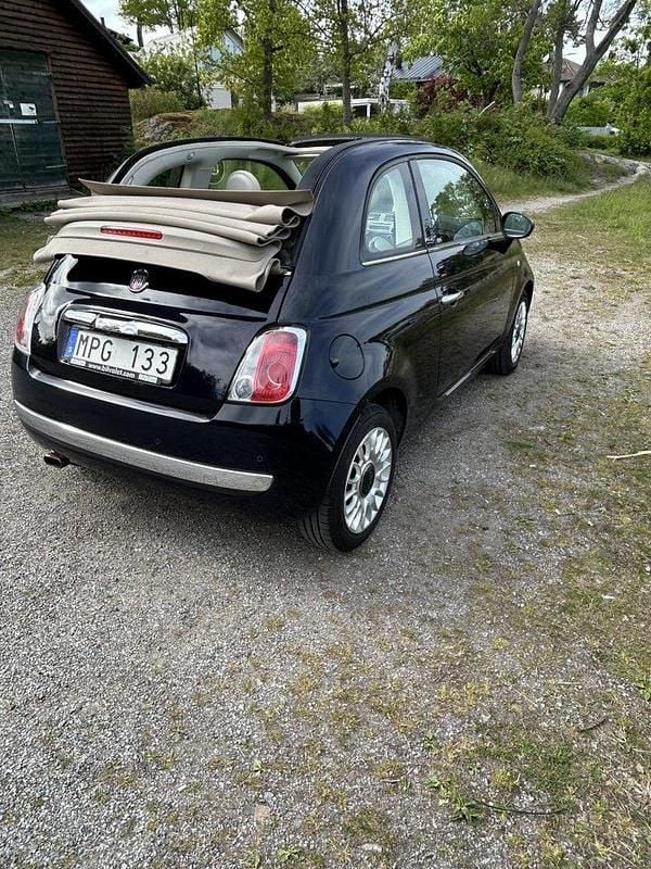 Begagnad 2010 Fiat 500C Lounge Cab | 62 000 kr - Bild 1/4