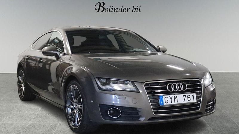 Grå Begagnad 2011 Audi A7 Sportback Halvkombi | 148 900 kr (Marknadspris) - Bild 1/4