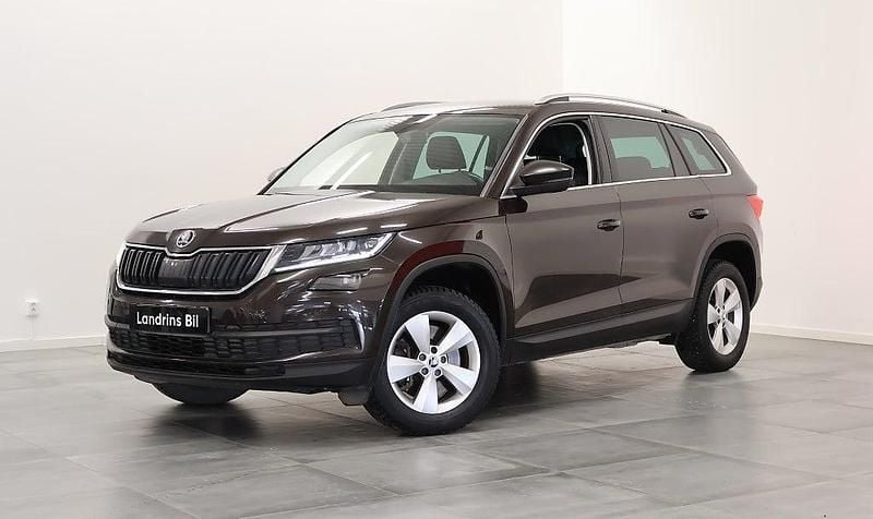 Begagnad Skoda Kodiaq Business Line 180 HK (132 kW) 2018 Brun SUV