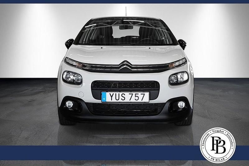 Begagnad Citroën C3 Feel 83 HK (61 kW) 2018 Vit Halvkombi
