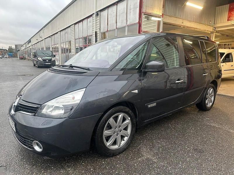 Mörkgrå Begagnad 2013 Renault Grand Espace Minibuss | 54 900 kr - Bild 1/4