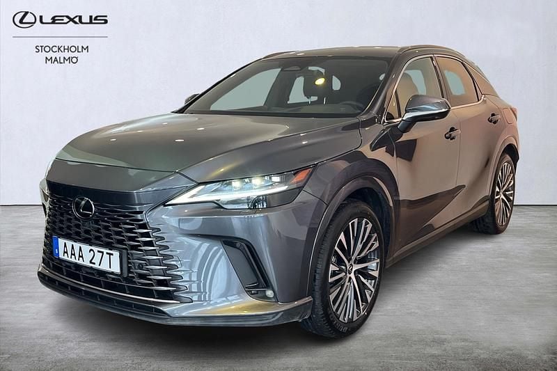 Grå Begagnad 2025 Lexus RX350h Executive Line SUV | 729 000 kr - Bild 1/4