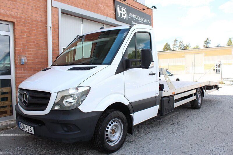 Vit Begagnad 2017 Mercedes Sprinter Van | 269 900 kr - Bild 1/4