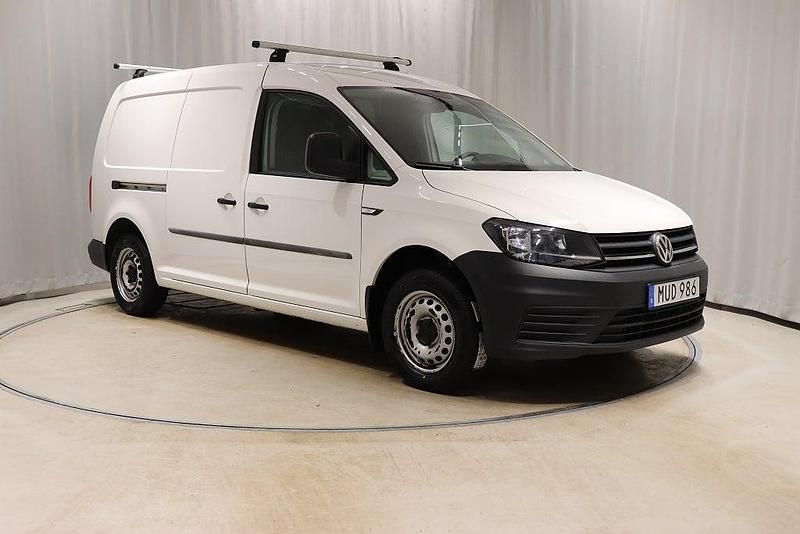 Begagnad VW Caddy Maxi 102 HK (75 kW) 2018 Vit Minibuss