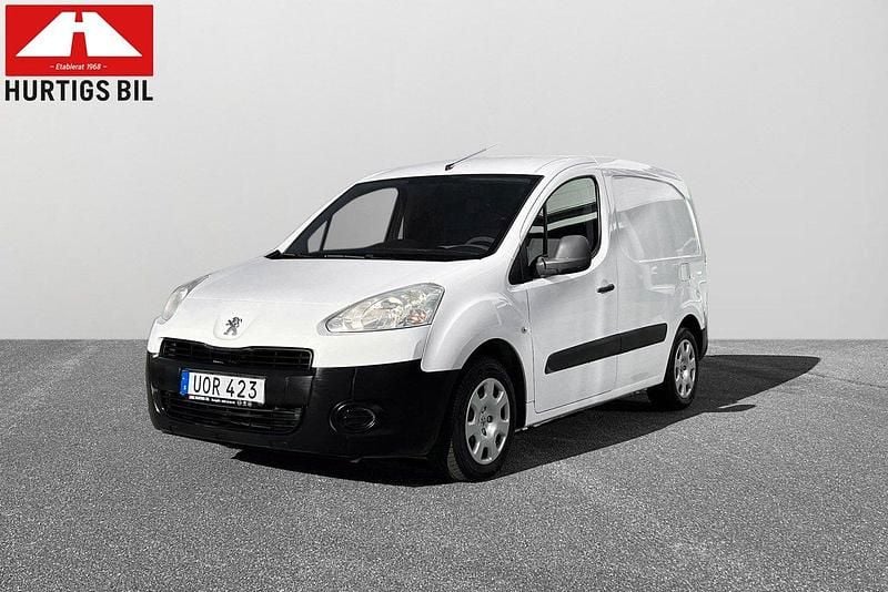 Silver (vit) Begagnad 2014 Peugeot Partner Minibuss | 85 900 kr (Dyr) - Bild 1/4