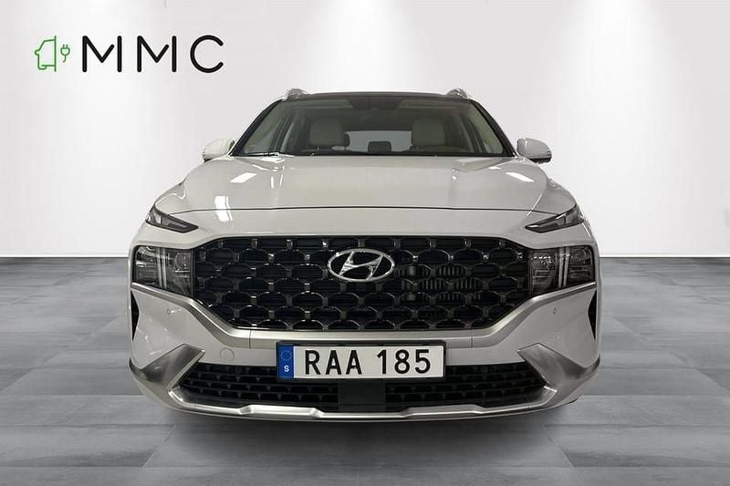 Begagnad Hyundai Santa Fe Advanced 180 HK (132 kW) 2022 Vit (ggacier white pearl) SUV