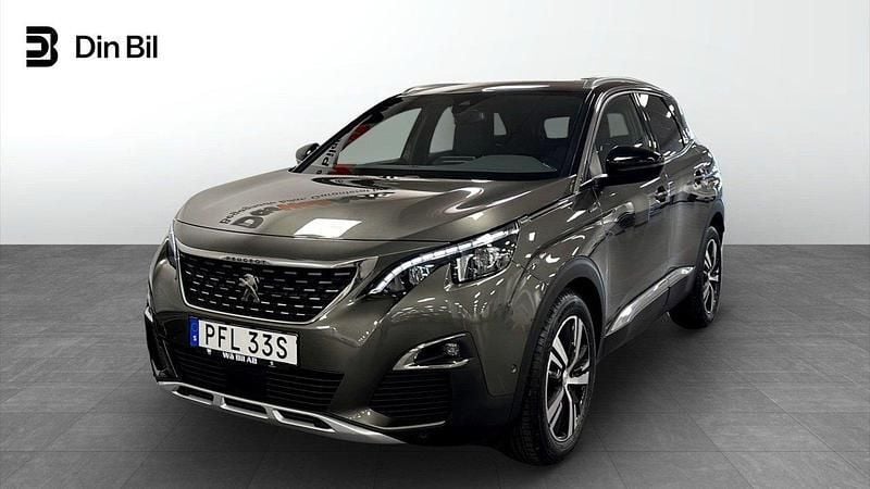 Grå Begagnad 2019 Peugeot 3008 SUV | 209 000 kr (Marknadspris) - Bild 1/4