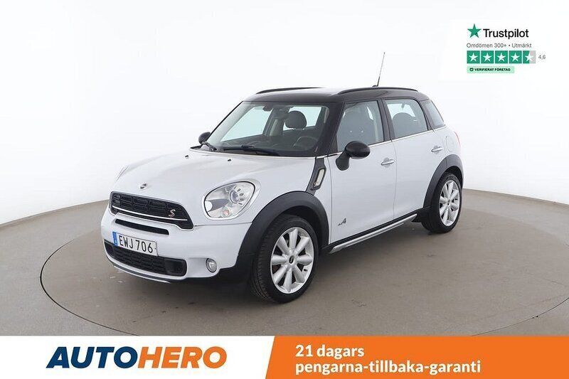 Vit Begagnad 2015 Mini Cooper SD Countryman SUV | 134 000 kr - Bild 1/4