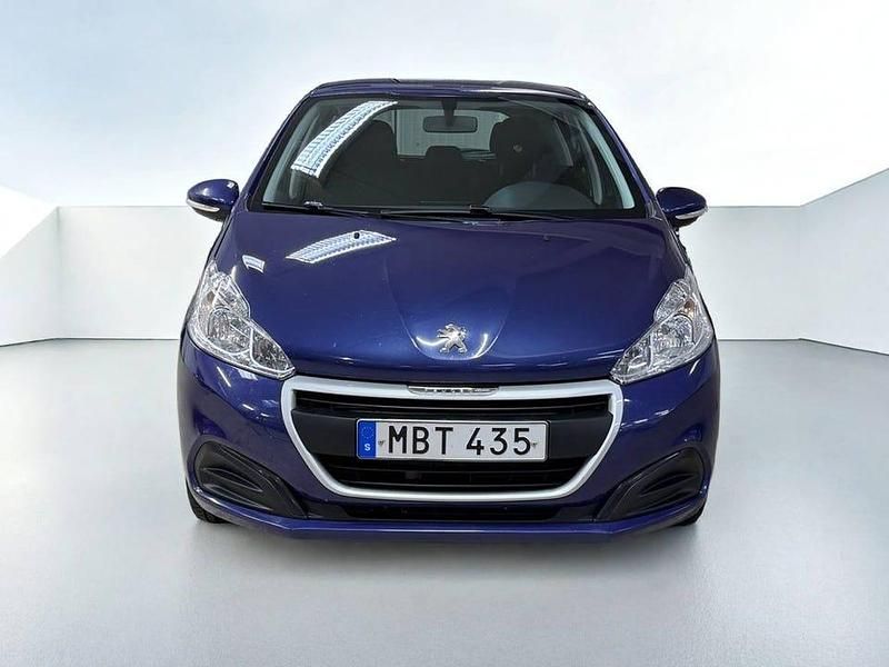 Begagnad Peugeot 208 68 HK (50 kW) 2015 Mörkblå Halvkombi