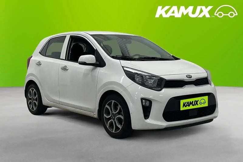 Vit Begagnad 2021 Kia Picanto Halvkombi | 114 800 kr (Marknadspris) - Bild 1/3