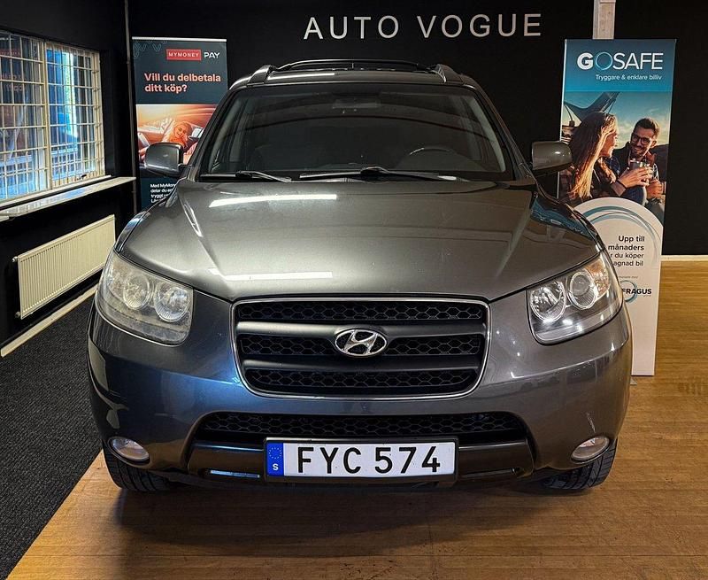 Grå (silver) Begagnad 2007 Hyundai Santa Fe SUV | 44 900 kr (Bra pris) - Bild 1/4